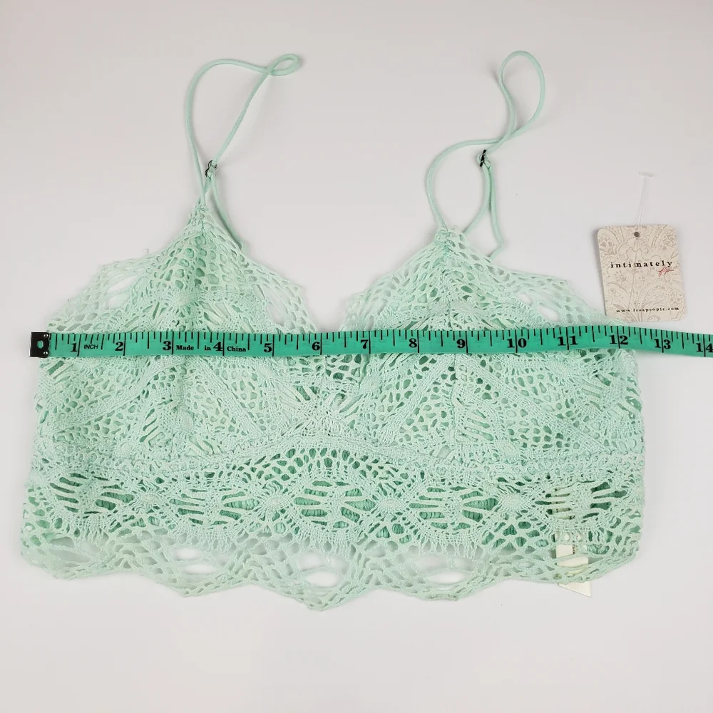 Free People Intimately Free NWT Mariana Bralette Size XS in Clear Sky